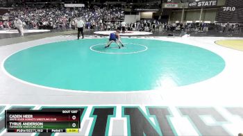 77 lbs Cons. Round 3 - Caden Heer, White River Hornets Wrestling Club vs Tyrus Anderson, Tumwater Wrestling Club