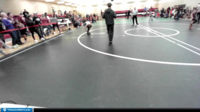 102 lbs Cons. Round 3 - Hunter Young, Montesano Mad Dogs Wrestling vs Carson Waddell, Port Angeles Wrestling Club