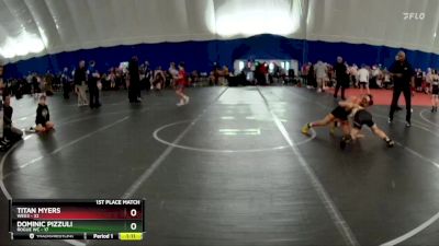 88 lbs Finals (2 Team) - Titan Myers, WEG3 vs Dominic Pizzuli, Rogue WC