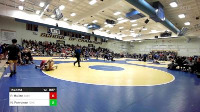 141 lbs Consi Of 32 #2 - Patrick Mullen, Aurora Christian (IL) vs Nathan Perryman, Temecula Valley