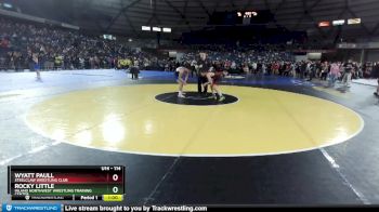 114 lbs Quarterfinal - Rocky Little, Inland Northwest Wrestling Training Center vs Wyatt Paull, Steelclaw Wrestling Club