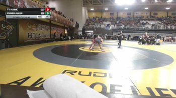 157 lbs Consi Of 32 #2 - Ty Hawk, Calvert Hall vs Ryder Allen, Peninsula Catholic High School