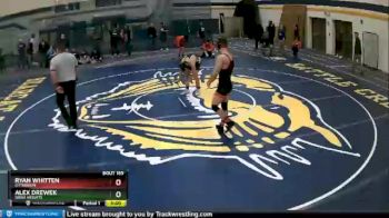 157 lbs Cons. Round 1 - Ote Allsup, Aurora vs Seth Holt, Hiram