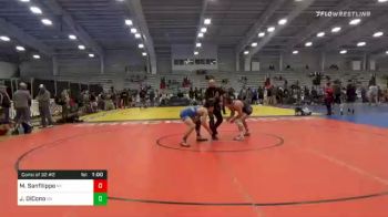 132 lbs Consolation - Michael Sanfilippo, NY vs Justin DiCono, GA