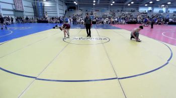 152 lbs Rr Rnd 3 - Lee Faber, Blue Wave vs Logan Moore, Mat Hogs/4M