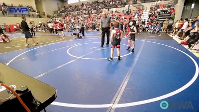 60 lbs Consi Of 8 #2 - Beau Barrett, Blackfox Wrestling vs Adam Hotella, Locust Grove Youth Wrestling