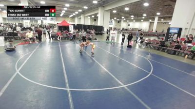 53 lbs Champ. Round 5 - Kai Leavitt, Utah vs Ethan (EJ) West, Utah