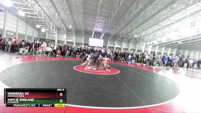 105 lbs Champ. Round 1 - Vanhessa Vu, Mountain Ridge vs Maylie England, Stansbury