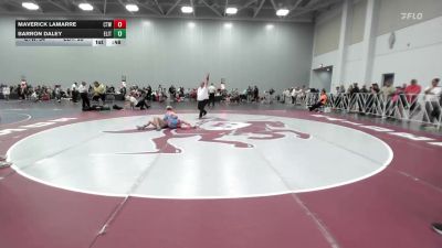 100 lbs Rr Rnd 2 - Maverick LaMarre, CTWHALE Narwhal - EL vs Barron Daley, ELITE NJ BLUE - EL