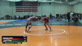 184 lbs Cons. Round 4 - Juwan Vines, Olivet vs Desmon Perry, Ohio Wesleyan