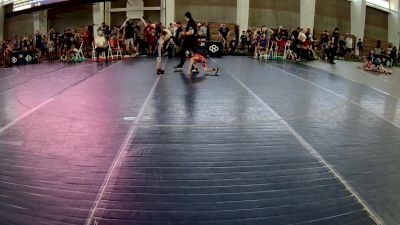 43 lbs Champ. Round 2 - Barrett Mamalis, Green River Grapplers Wrestling vs Zayn Sandoval, California