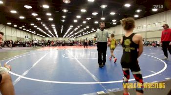 61 lbs Rr Rnd 3 - Gino Ferrari, Powerhouse Wrestling vs Hudson Smith, Oklahoma Boys 9U