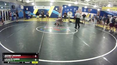 113 lbs Round 4 (8 Team) - Jeffrey Messner, Braves WC vs LOCHLYN HARRIS, Riverview WC