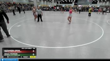 155 lbs Champ. Round 1 - Alexandra Grow, Nebraska Wrestling Academy vs Desza Munson, Betterman Elite Wrestling