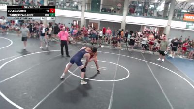 169-179 lbs Quarterfinal - Tanner Faulkner, Paragon vs Cole Aguirre, Fort Zumwalt Wrestling