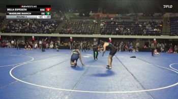 Round 3 - Bella Espeseth, St. Croix Falls vs Madeline Rausch, Outlaw Wrestling Club