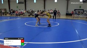 125 lbs Consolation - Jeremy Ginter Jr, Foxfire WC vs Chase Fiser, Moen