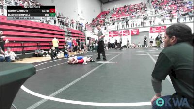 49 lbs Consi Of 16 #2 - Tatum Garbutt, Carl Albert vs Jaistin Hemphill, Noble Takedown Club