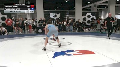 70 kg Cons. Rd Of 64 - Nikade Zinkin, Nebraska Wrestling Training Center vs Cameron Plotts, Gladiator Wrestling Academy