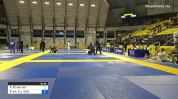 BENCE ROMANEK vs RAYMOND KAI ELLISON 2019 Long Beach International Open IBJJF Jiu-Jitsu Championship