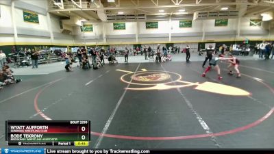 75 lbs Cons. Round 2 - Wyatt Aufforth, Sundawg Wrestling Club vs Bode TeKrony, Brookings Wrestling Associatio