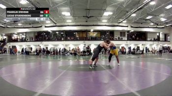 285 lbs Cons. Round 4 - Franklin Stevens, Unattached vs Lucas Stuerenberg, Unattached