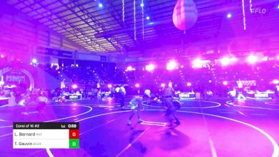 109 lbs Consi Of 16 #2 - Lincoln Bernard, Mat Rats Rebooted vs Travis Gauvin, Bear Cave WC