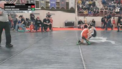 70_B lbs Consi Of 16 #2 - Lucas Gush, Belle Vernon vs Keegan Sullivan, Mahanoy Area