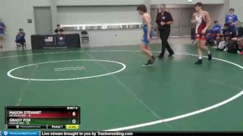 138 lbs Round 2 (6 Team) - Mason Stewart, Michigan Red vs Grady Fox, Kansas Red