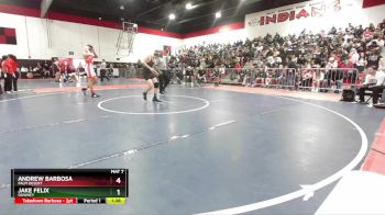 157 lbs Champ. Round 1 - Andrew Barbosa, Palm Desert vs Jake Felix, Downey