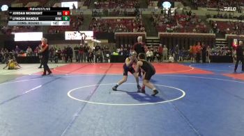 100 lbs Cons. Round 1 - Lyndon Randle, Fergus Wrestling Club vs Jordan McKnight, Rugrats