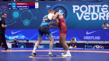 82 kg 1/8 Final - Arian Khosravy, United States vs Jesper Aaron Mikael Haerkaenen, Finland