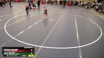 83 lbs Quarterfinal - Charlie Wagner, New Prague Wrestling vs Kole Nelson, Summit Wrestling Academy