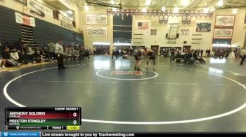 215 lbs Champ. Round 1 - Preston Stingley, Kittitas vs Anthony Solorio, Othello