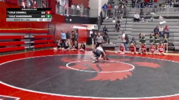 126 lbs Semifinal - Cale Vandermark, Ankeny Centennial vs Cole Connell, Iowa City, City High