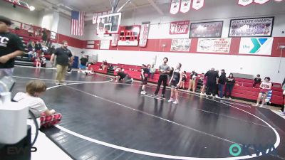 130 lbs Rr Rnd 1 - Tallullah Thieman, Wyandotte Youth Wrestling vs Audrey Hembree, Wyandotte Youth Wrestling