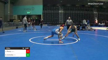 133 lbs Consolation - Isaiah Perez, UN-Fresno State vs Kainalu Estrella, Utah Valley