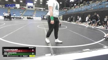 52 lbs Round 2 (10 Team) - Ben Spexarth, Brawlers vs Kyden Mcelroy, Garden City Wrestling Club