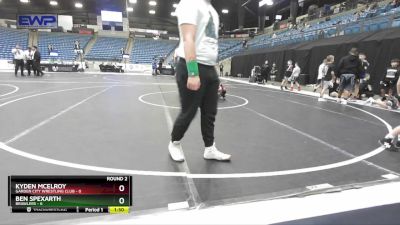 52 lbs Round 2 (10 Team) - Ben Spexarth, Brawlers vs Kyden Mcelroy, Garden City Wrestling Club