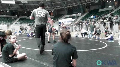 160 lbs Rr Rnd 1 - Ripley Harris, Team Tulsa Girls vs Jenntre Buttram, SW Girls