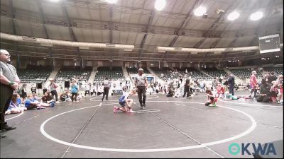 70 lbs Rr Rnd 2 - Logan Ponce, Raw Wrestling Club vs Tanion Green, Harrah Little League Wrestling
