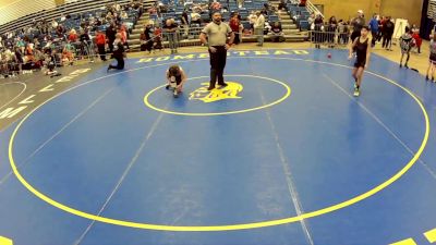 12U Boys - 92 lbs Cons. Round 2 - Brian Gramig, Maurer Coughlin Wrestling Club vs Rocco Cartalino, Midwest Regional Training Center