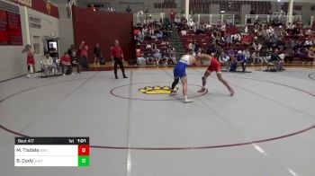 150 lbs Semifinal - Micah Tisdale, Baylor School vs Brandon Cody, Jesuit High School - Tampa