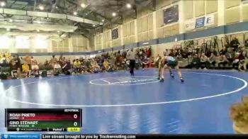 117 lbs Semis (4 Team) - Gino Stewart, Perry Meridian vs Noah Prieto, Hobart