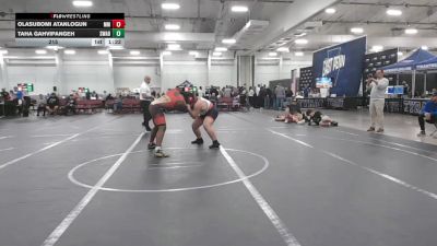 215 lbs Round 4 (10 Team) - Olasubomi Atanlogun, Maryland Mallets vs Taha Gahvipangeh, Savage WA Black
