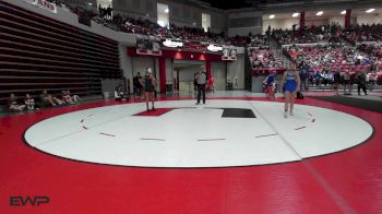 96 lbs Quarterfinal - Braelynn Williams, Wagoner High School vs Ariana Thomas, Piedmont High School Girls