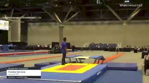 Frankie Cervone - Double Mini Trampoline, Suncoast T&T - 2021 USA Gymnastics Championships