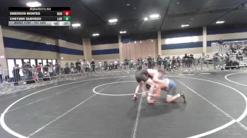 157 lbs Consi Of 32 #2 - Emerson Montes, Bearcat WC vs Cheyzen Quevedo, Lake Stevens WC