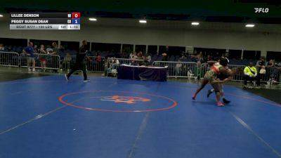 100 lbs 3rd Place - Lillee Denson, MI vs Peggy Susan Dean, CO