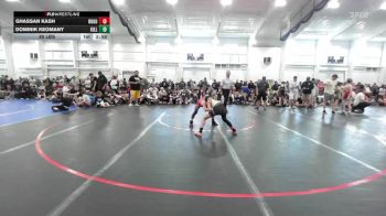 85 lbs Round Robin 1 - Ghassan Kash, Rogue Wrestling Club-MS vs Dominik Keomany, Killer Elite 2-MS